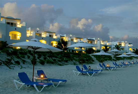 CuisinArt Golf Resort and Spa opens up onto Rendezvous Bay's idyllic white-sand beach