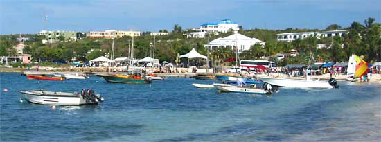Festival Del Mar takes place every year in Anguilla's village, Island Harbour