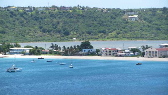 Sandy Ground village has one of the most picturesque, working-port beaches in Anguilla