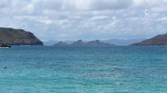 St Barts' beaches are so picturesque each one a perfect sandy crescent 