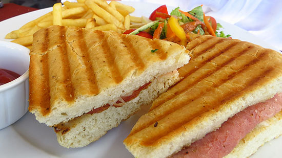 elite ham panini