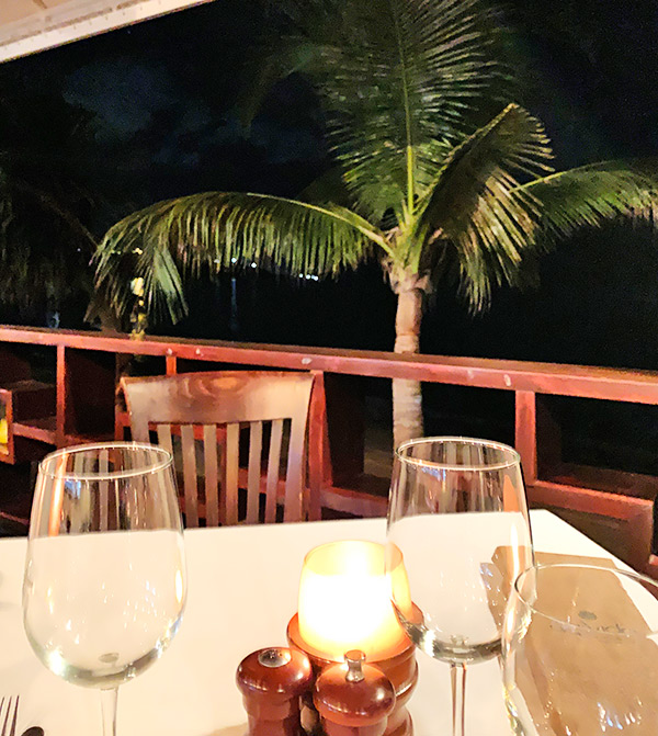 davida for dinner in anguilla