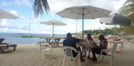 affordable Anguilla, Pelican Bar, Island Harbour, cheap eats