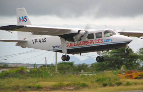 anguilla air services flights