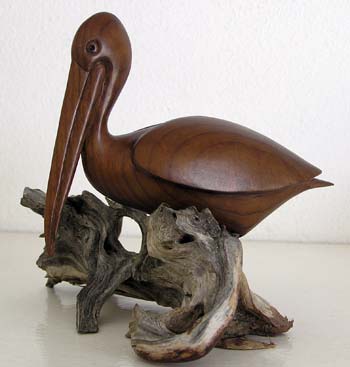 Anguilla Art  Cheddie Richardson - Pelican