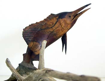 Anguilla Art  Cheddie Richardson - Swordfish