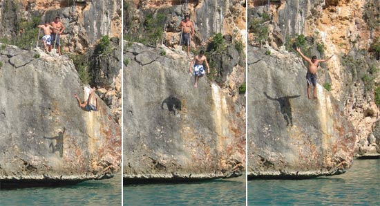 little bay anguilla rock jump