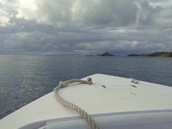 back to anguilla from st. barths on calypso charters