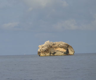 approaching st. barths caribbean