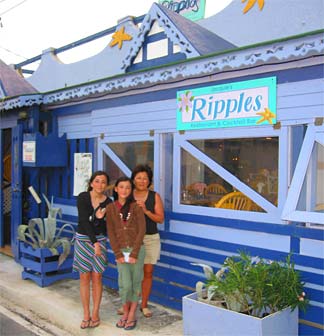 Anguilla dining Ripples