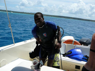 Anguilla diving, wreck, Katlhlee H, divemaster, Douglas Carty