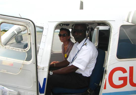 sitting in the anguilla airplane