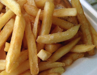 hot and crispy slyco fries
