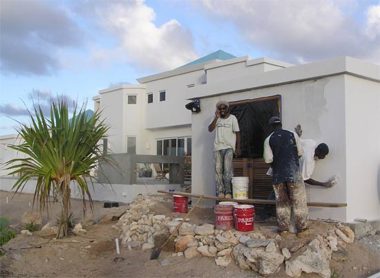 anguilla walls in new anguilla home