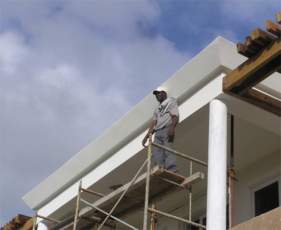 anguilla walls in new anguilla home