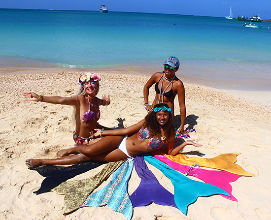 mermaids in Anguilla