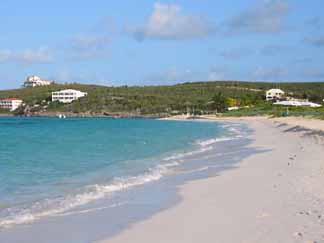Anguilla real estate is plentiful along the searocks that surround Shoal Bay East