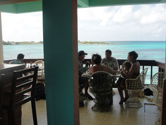 Anguilla restaurant, On Da Rocks, Island Harbour