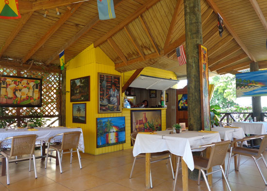 One of Anguilla's Best Non-Seaside Restaurants... Andy's