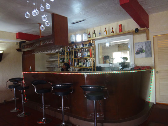 bar at spice of india restaurant