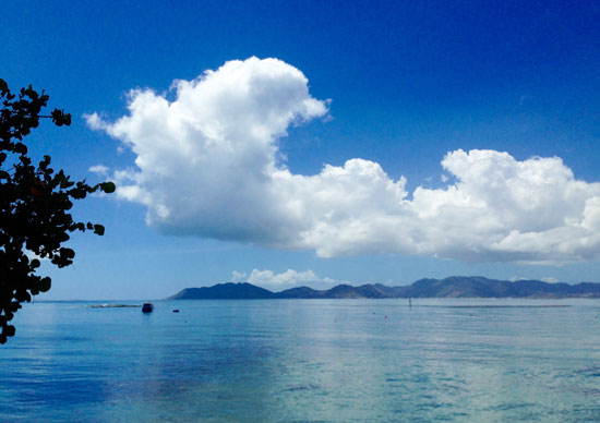 view from rum punch destination ferry boat inna