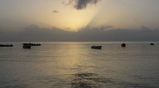 silver anguilla sunset