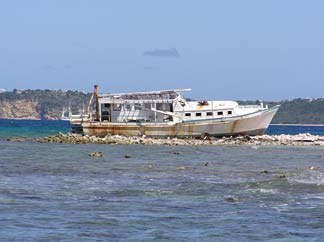 anguilla sandy island