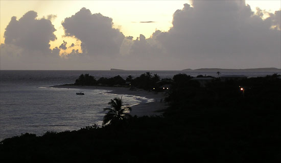 Anguilla sunrise