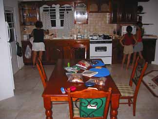 anguilla villa kitchen