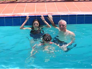 Anguilla swimming