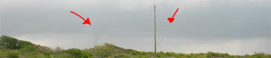 anguilla weather water spouts