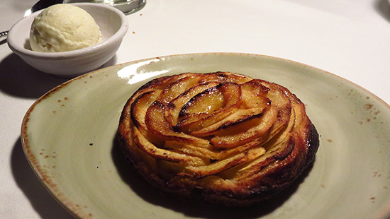 apple tart dessert from malliouhana