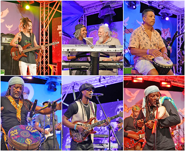 Artists at Moonsplash 2026 at The Dune Preserve Anguilla