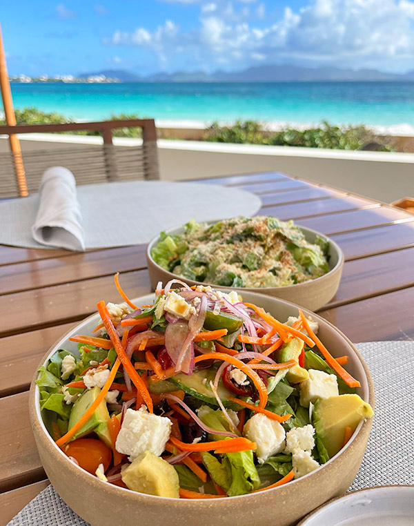 Greek Salad & Caesar Salad 