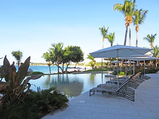 bamboo bar and grill pool at four seasons anguilla