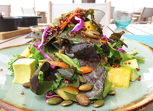 bamboo salad at four seasons