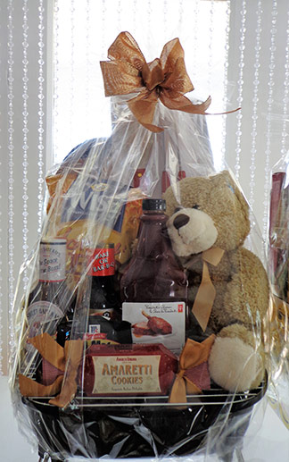 bbq bear basket from the gift box