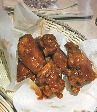 BBQ Wings at Ferry Boat Inn