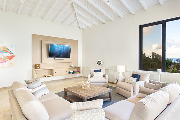 Second living room view Sandcastle Beach House