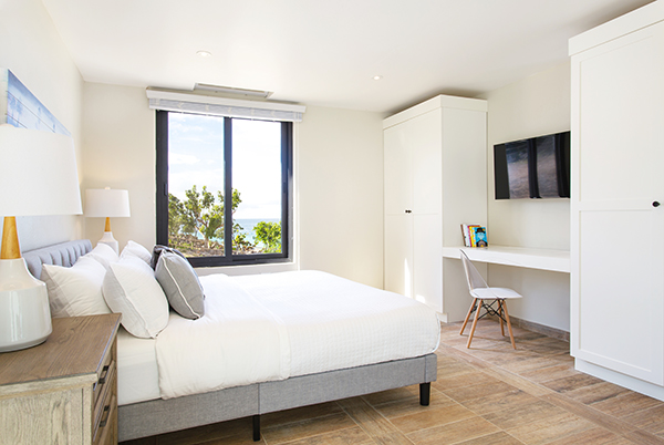 Master bedroom Sandcastle Beach House