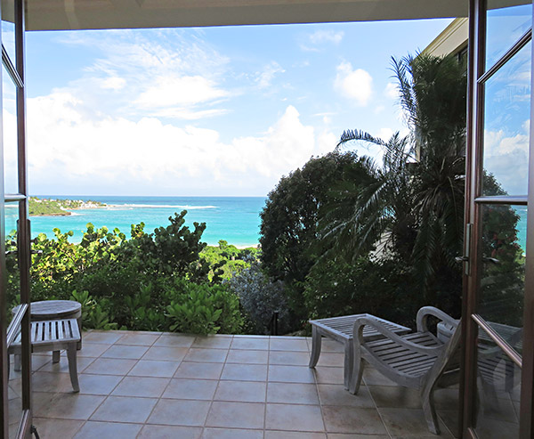 bird of paradise villa's third  bedroom view