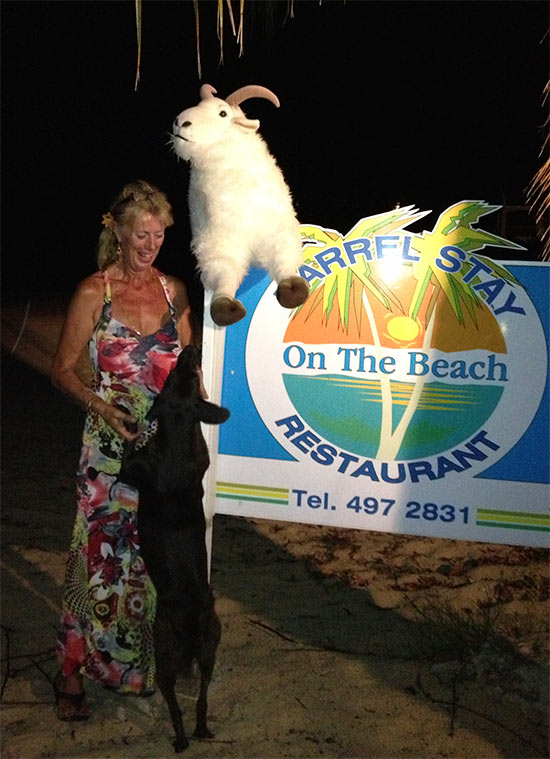 barrel stay anguilla restaurant on sandy ground