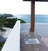 anguilla villa black pearl wet bar