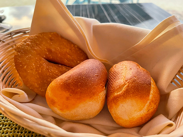 ocean echo dinner bread basket  