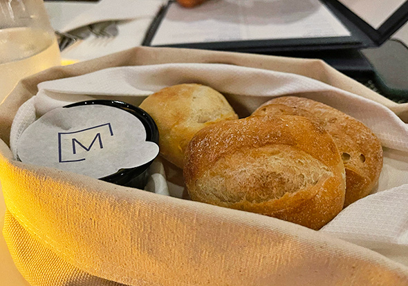 Bread at SALT Restaurant & Bar at The Morgan Resort & Spa