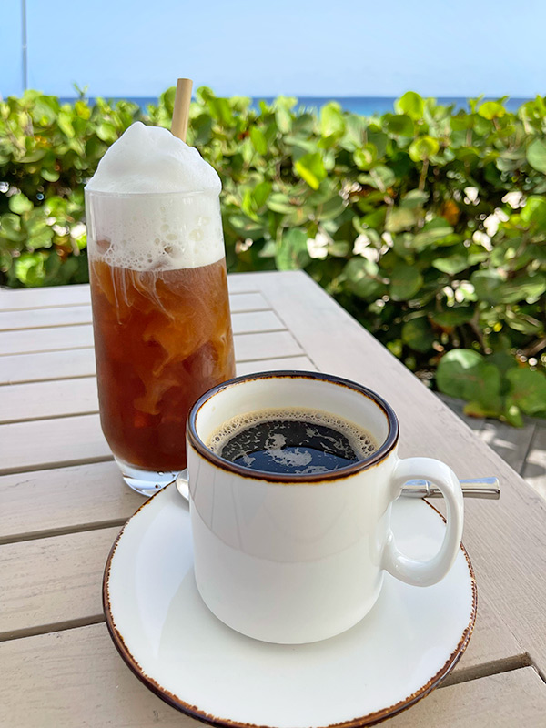 front row seat at bamboo bar and grill on meads bay beach
