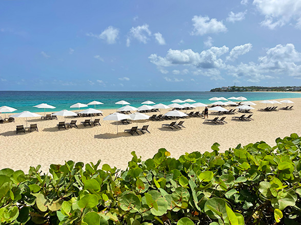 meads bay view from bamboo bar & grill at four seasons