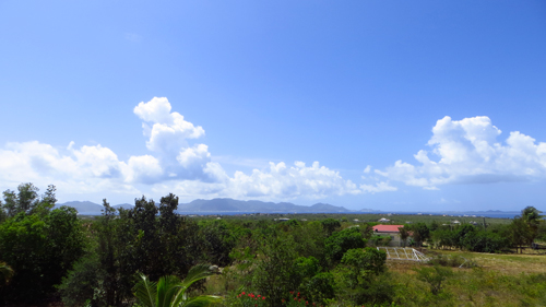 view from private patio