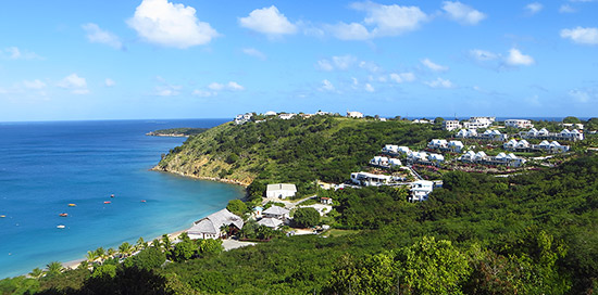 CéBlue set in crocus hill anguilla