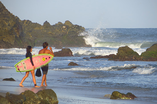 with celestino of puerto surf lessons